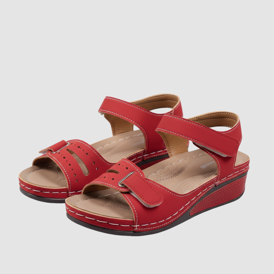 Women's sandals with strap
