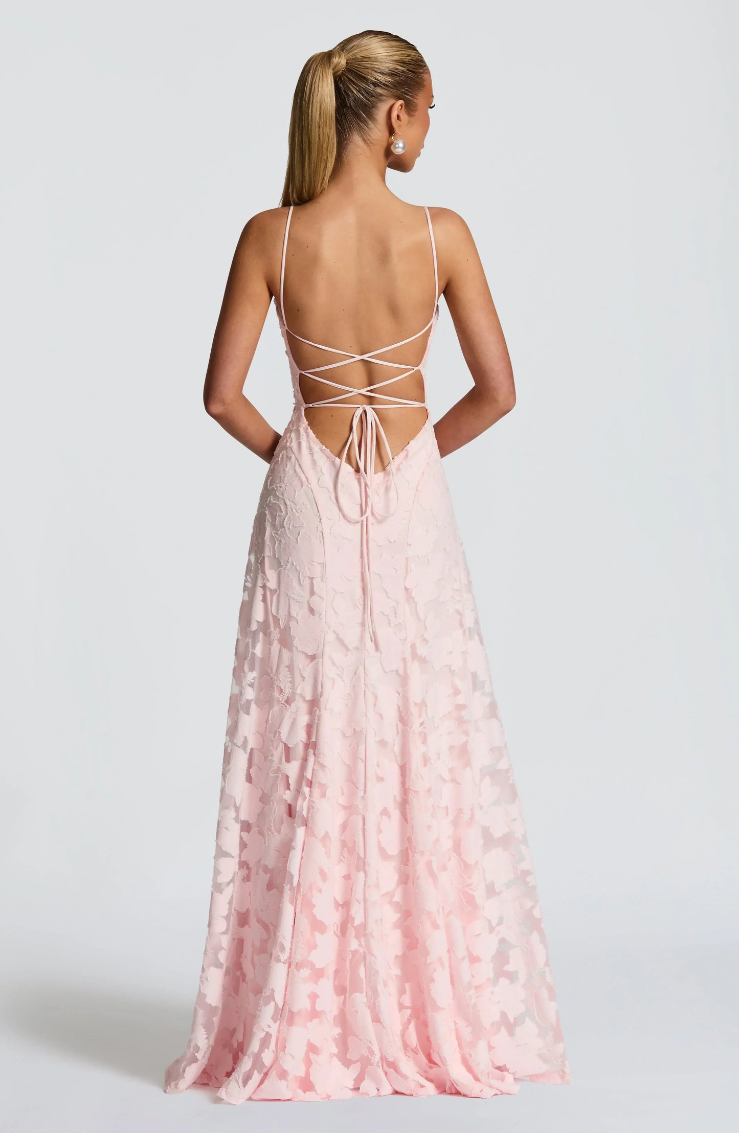 Women's Floral Velvet Sleeveless Dress with Thin Straps