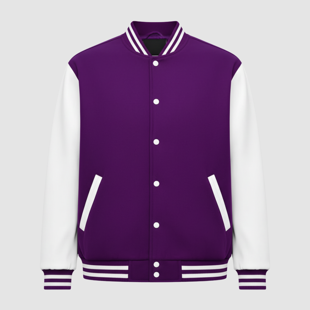 Men's Bicolor Varsity Jacket