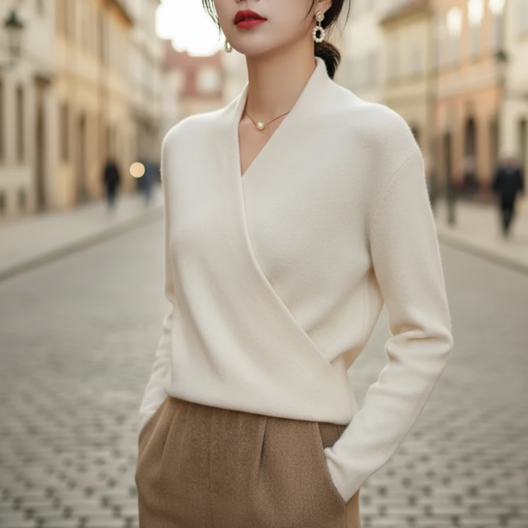 Women's V-Neck Sweater