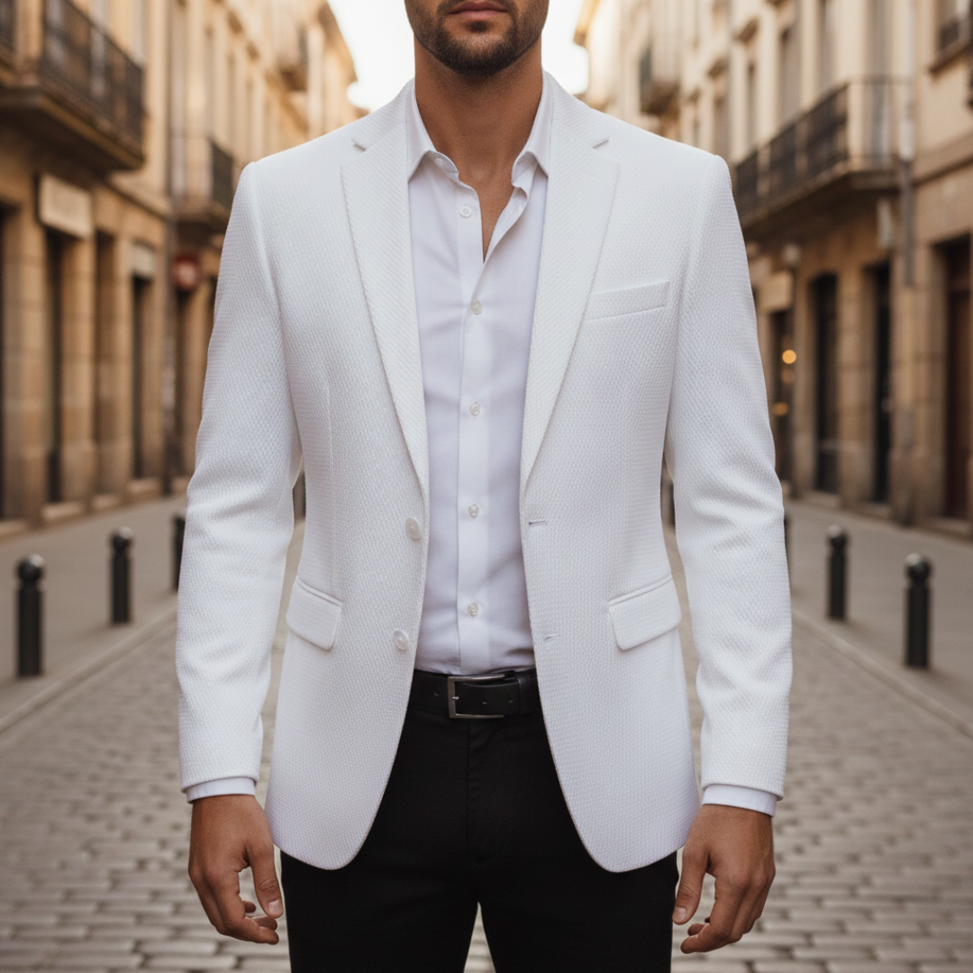 Men's Slim Fit Formal Business Jacket