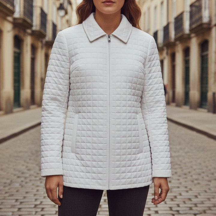 Women's Quilted Fabric Jacket