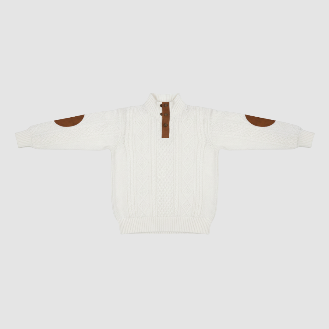 Casual Men's Knit Blazer, Single-Breasted