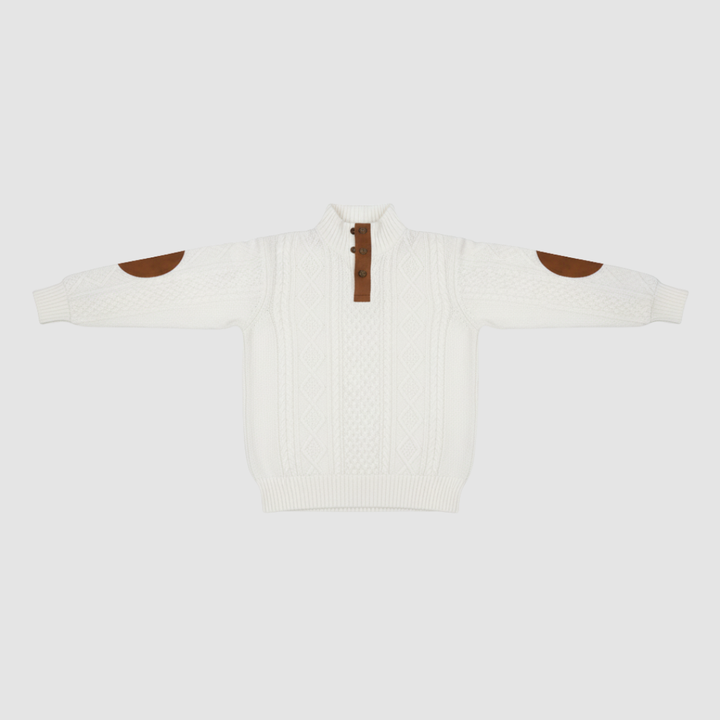 Casual Men's Knit Blazer, Single-Breasted