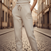 Pantaloni da donna in tessuto morbido