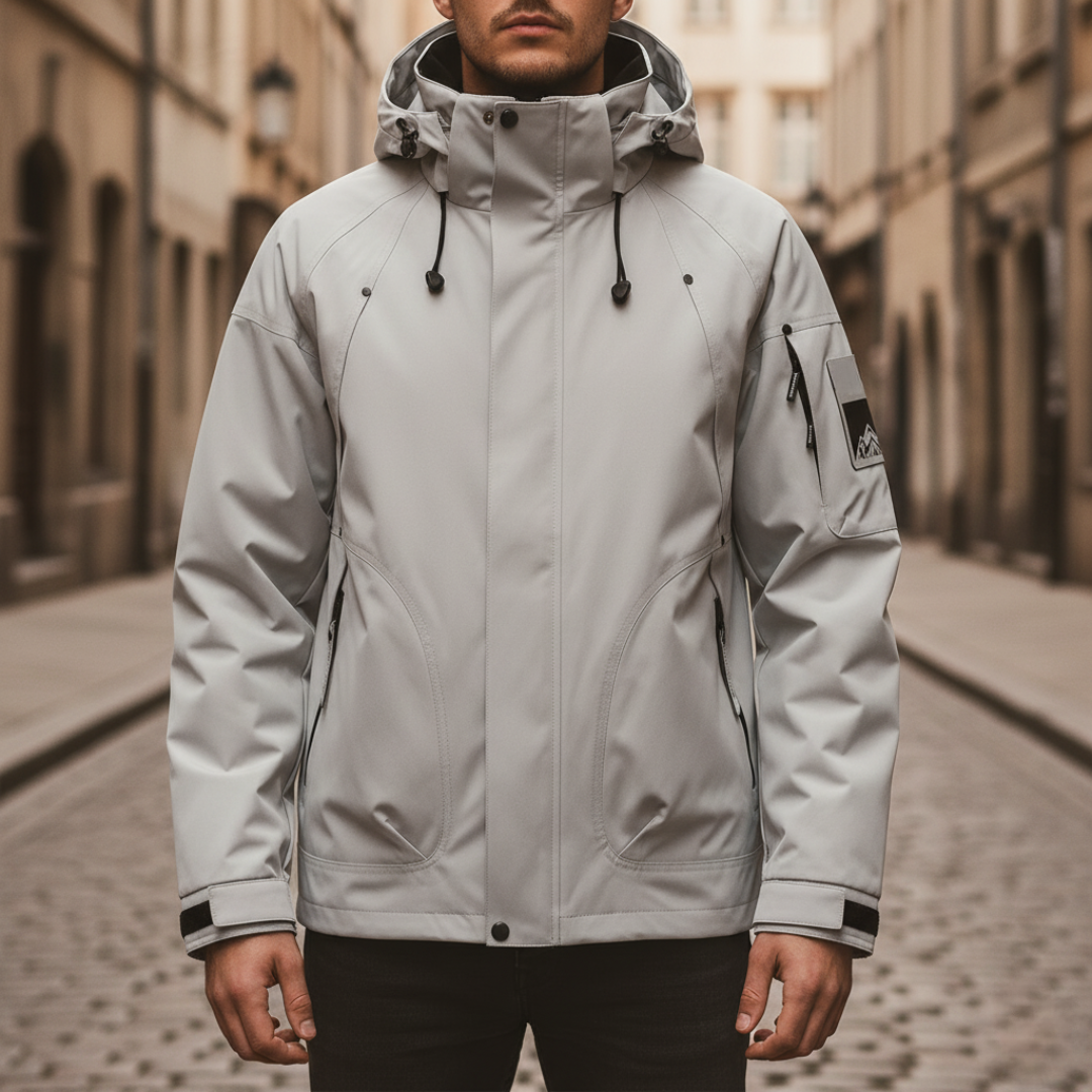 Men's Winter Jacket with Hood