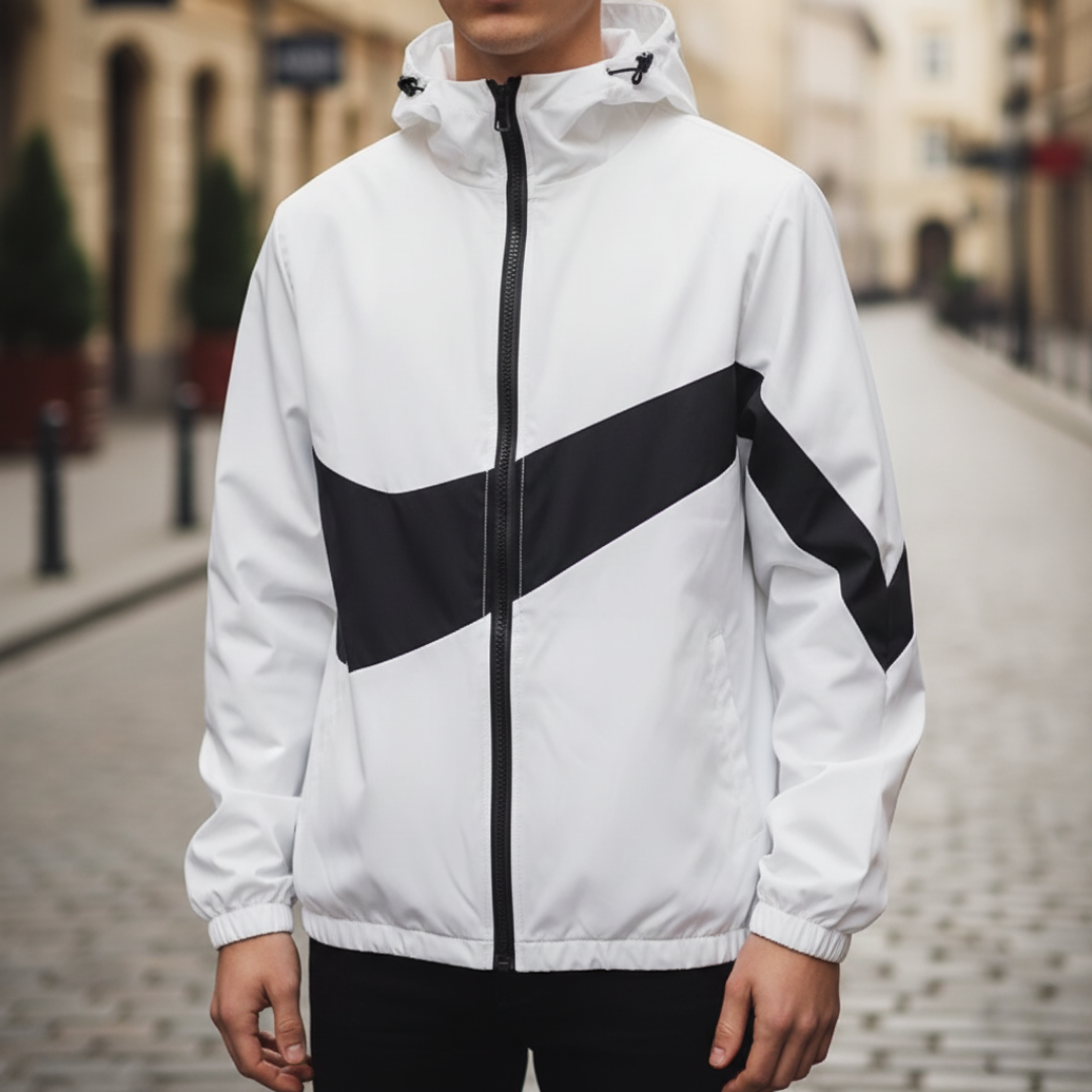 Men's Sports Jacket in Technical Fabric