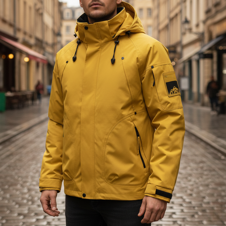 Men's Winter Jacket with Hood